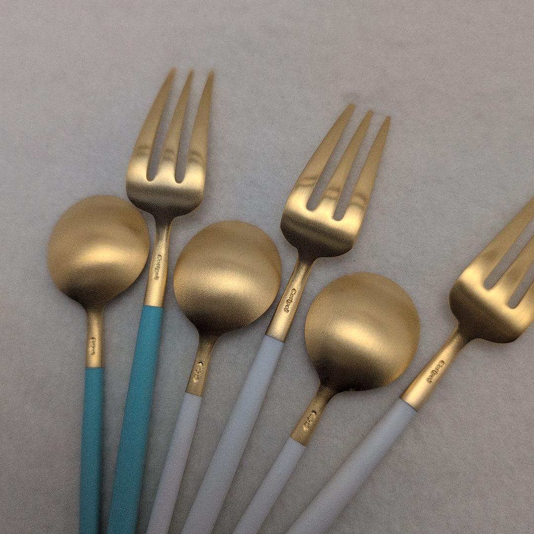 　GOA　ターコイズ＆ゴールド　シルバー＆ゴールド　計６本