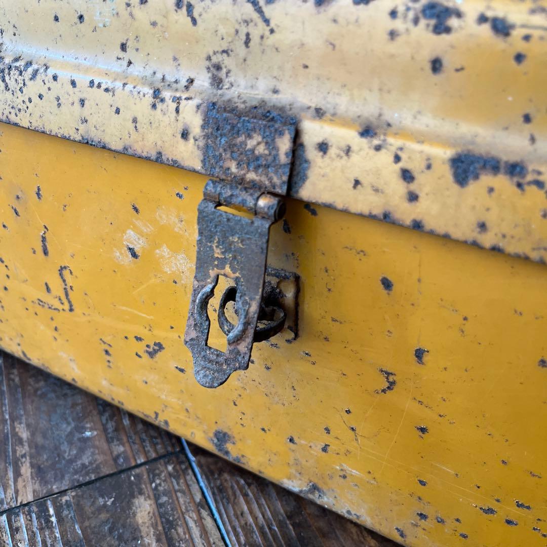 大型ツールボックス　工具箱道具箱スチールサビ