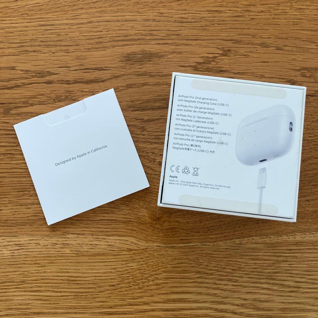 AirPods Pro (2nd generation) 本体　付属品　箱付き