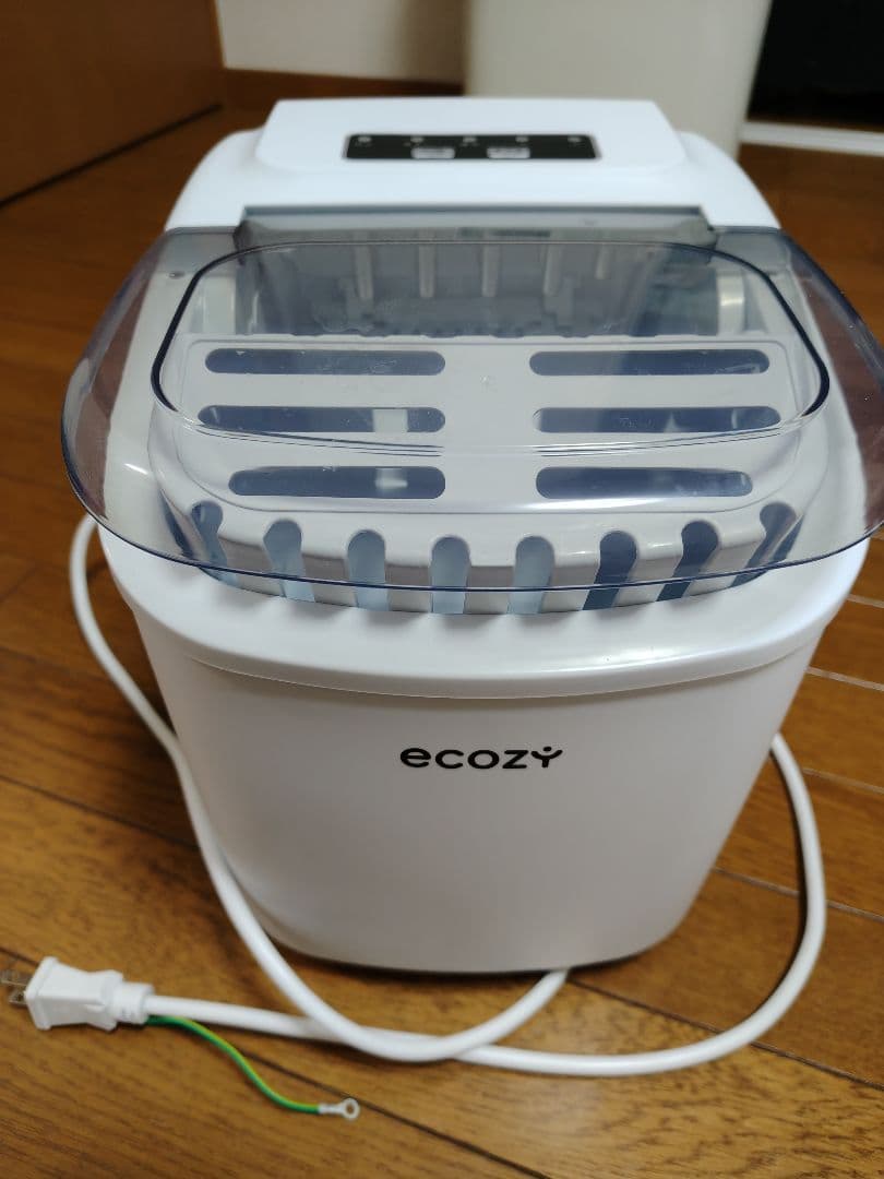 ecozy 製氷機 ホワイト