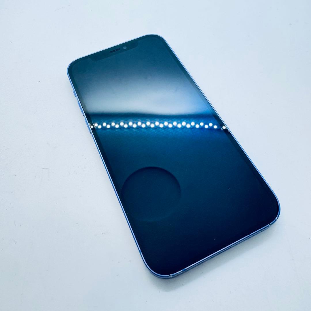 【バッテリー交換済】 iPhone 12 64GB 本体 背面割れ特価！