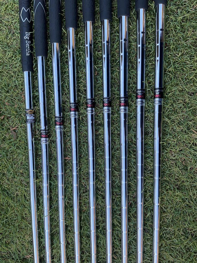 Callaway X12 Pro アイアン3〜9 、P、S (9本セット)