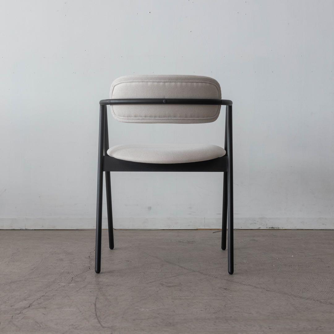 ダイニングチェア アイアン　アイボリー