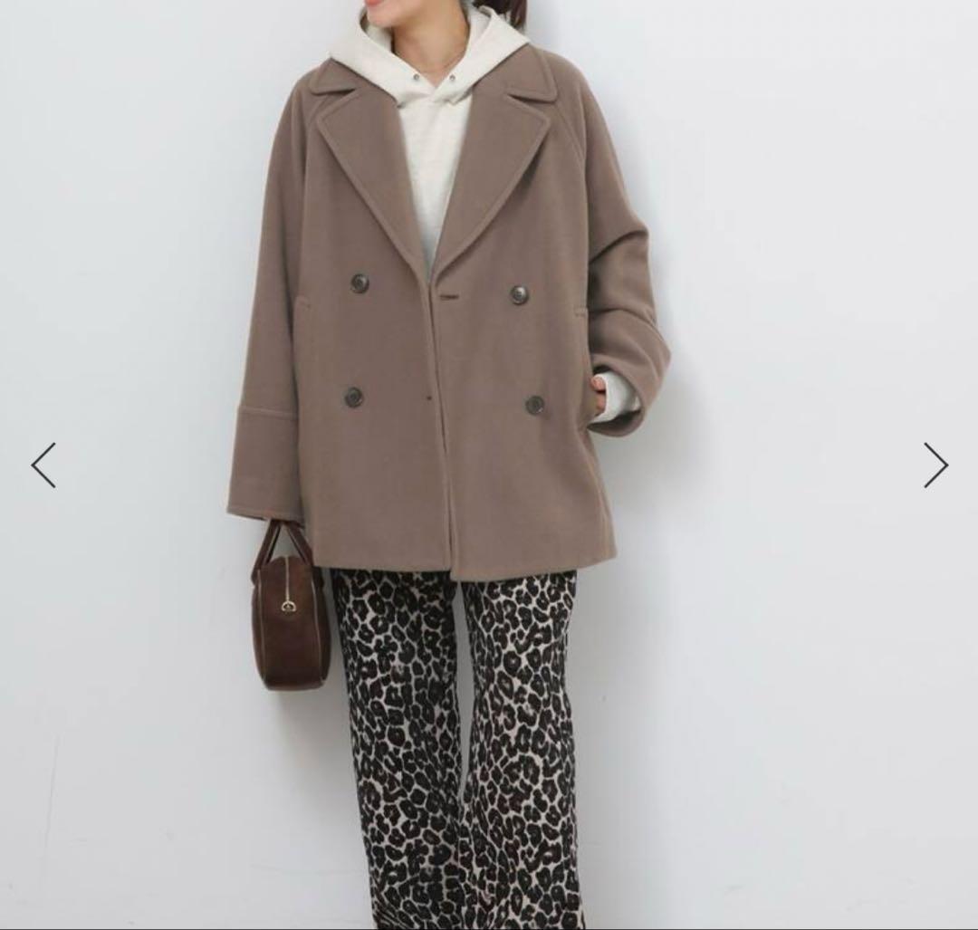 ジャーナルスタンダードレリューム　尾州ウールスーパー100モッサPコート