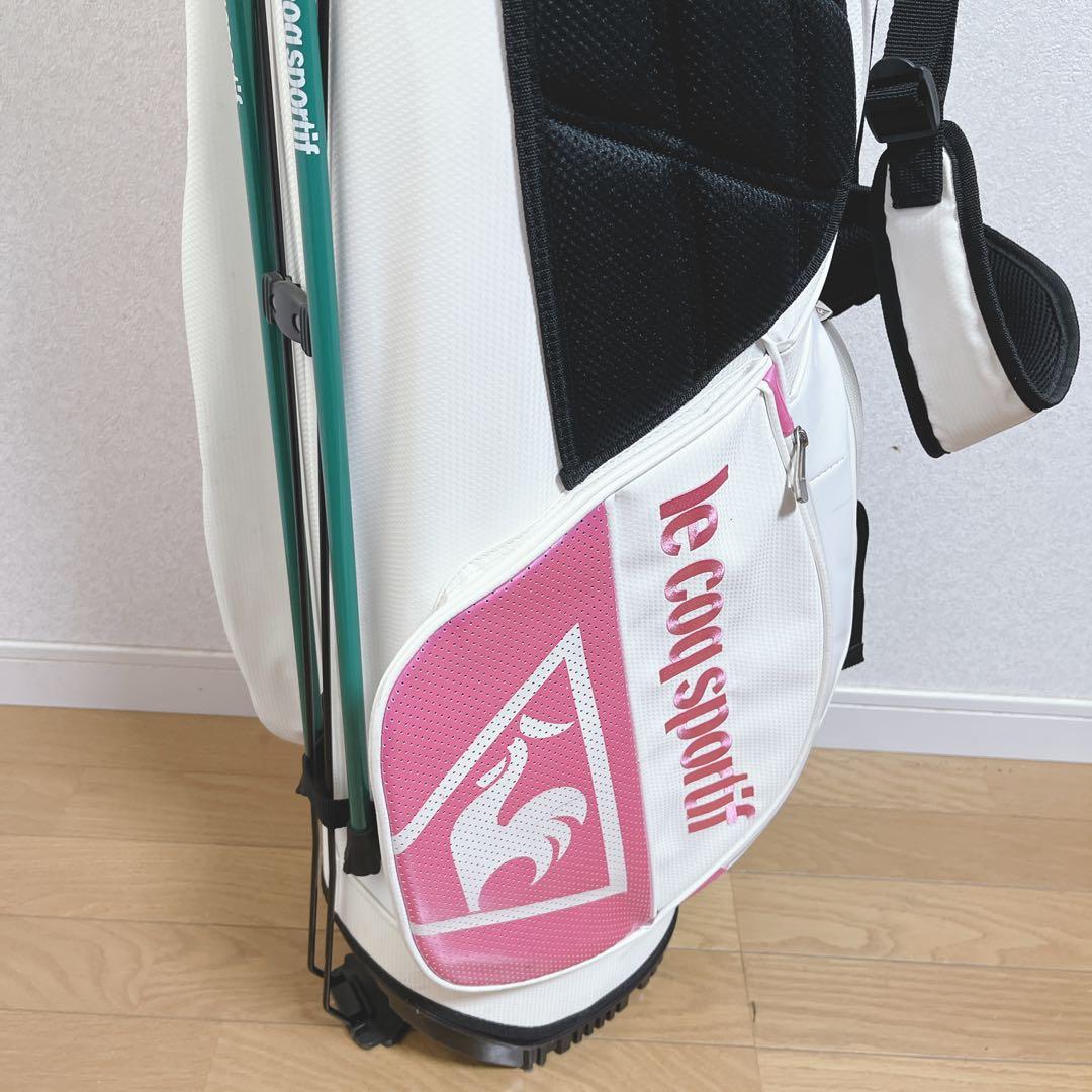 K114 lecoq sportif ルコック スタンド式キャディバッグ 軽量