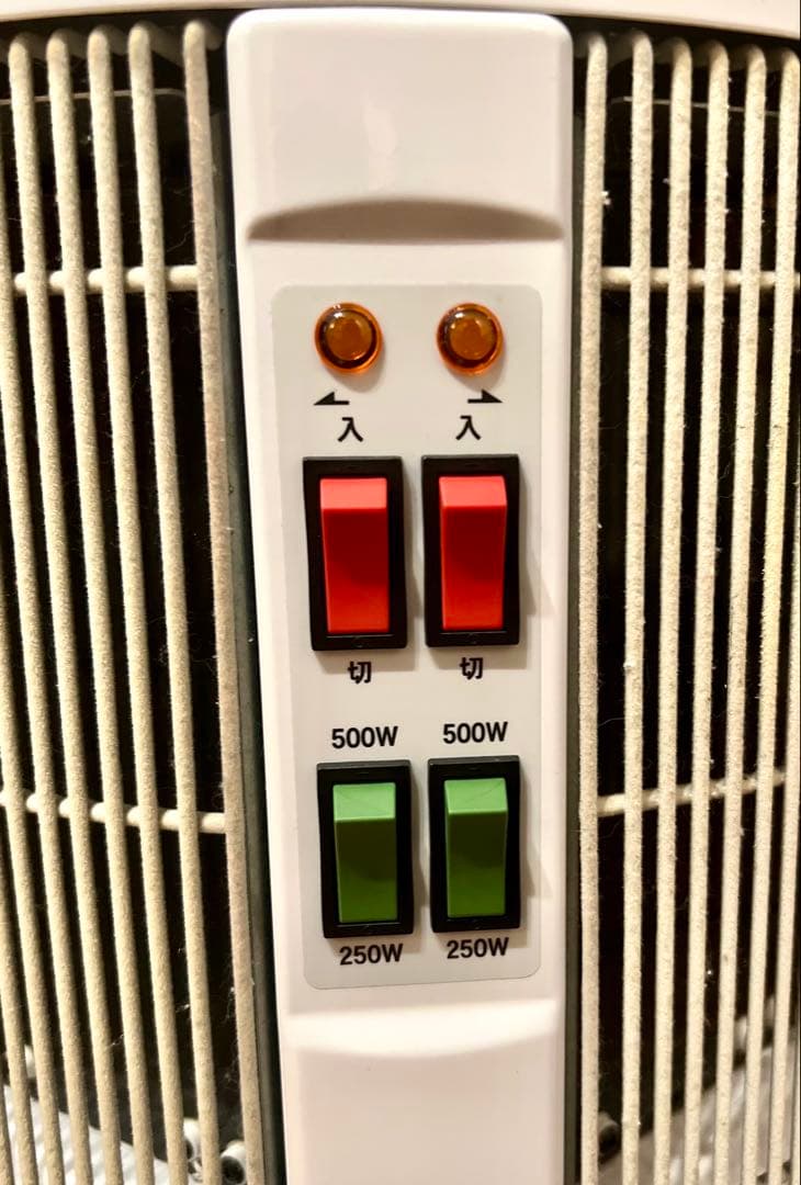 談話室　1000型　ホワイト　白　DAM1000 電気ヒーター　動作確認済