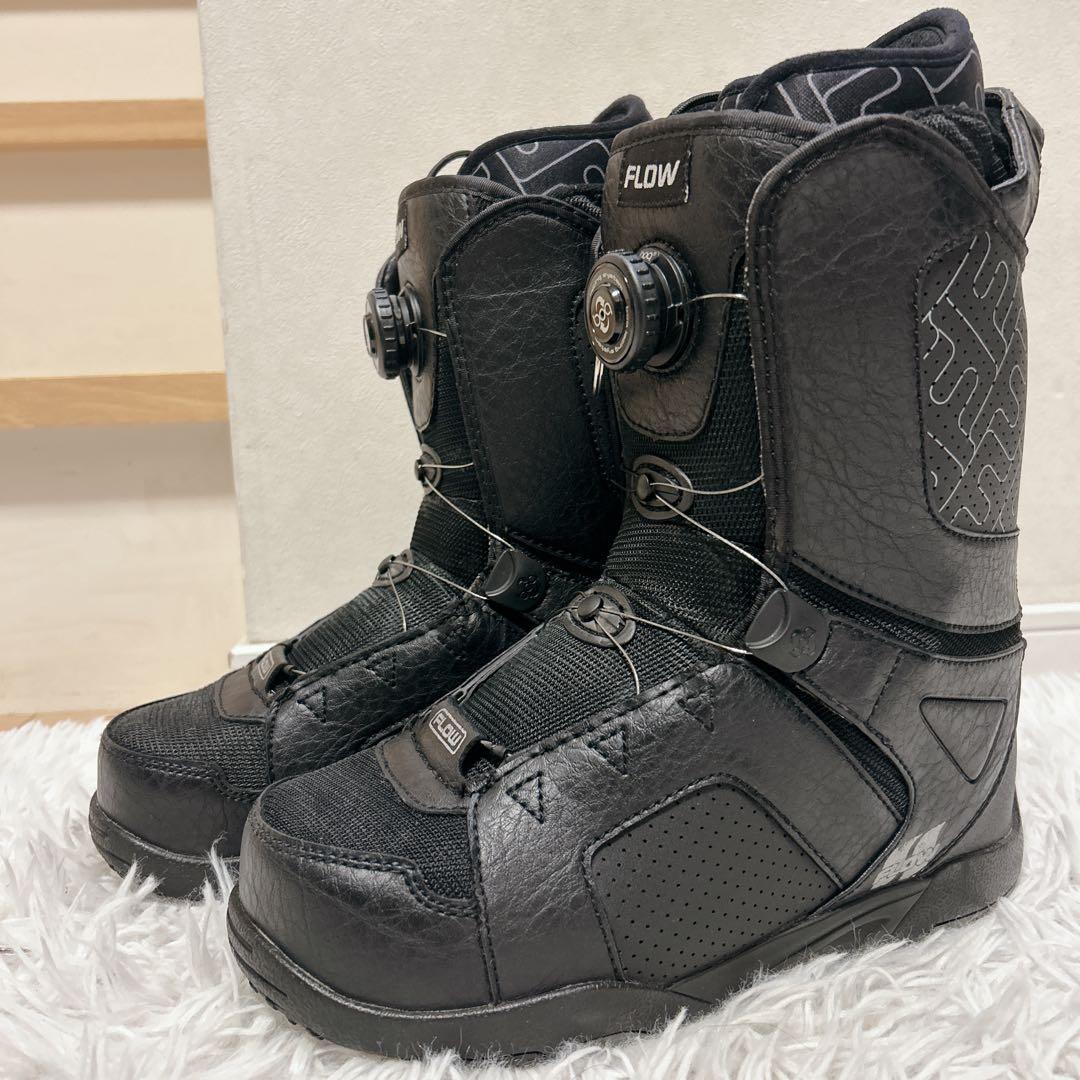 【美品】FLOW THE ANSR シングルBOA 24.0cm スノボブーツ