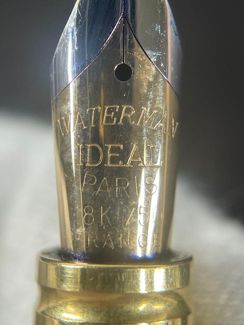 Waterman IDEAL 万年筆 18Kゴールド
