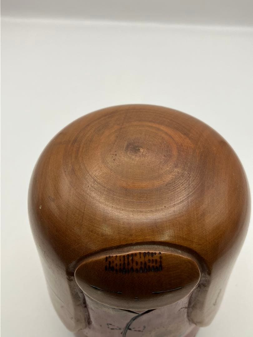 創作こけし　山岸政好　たんぽぽ　高さ約13cm　近代こけし