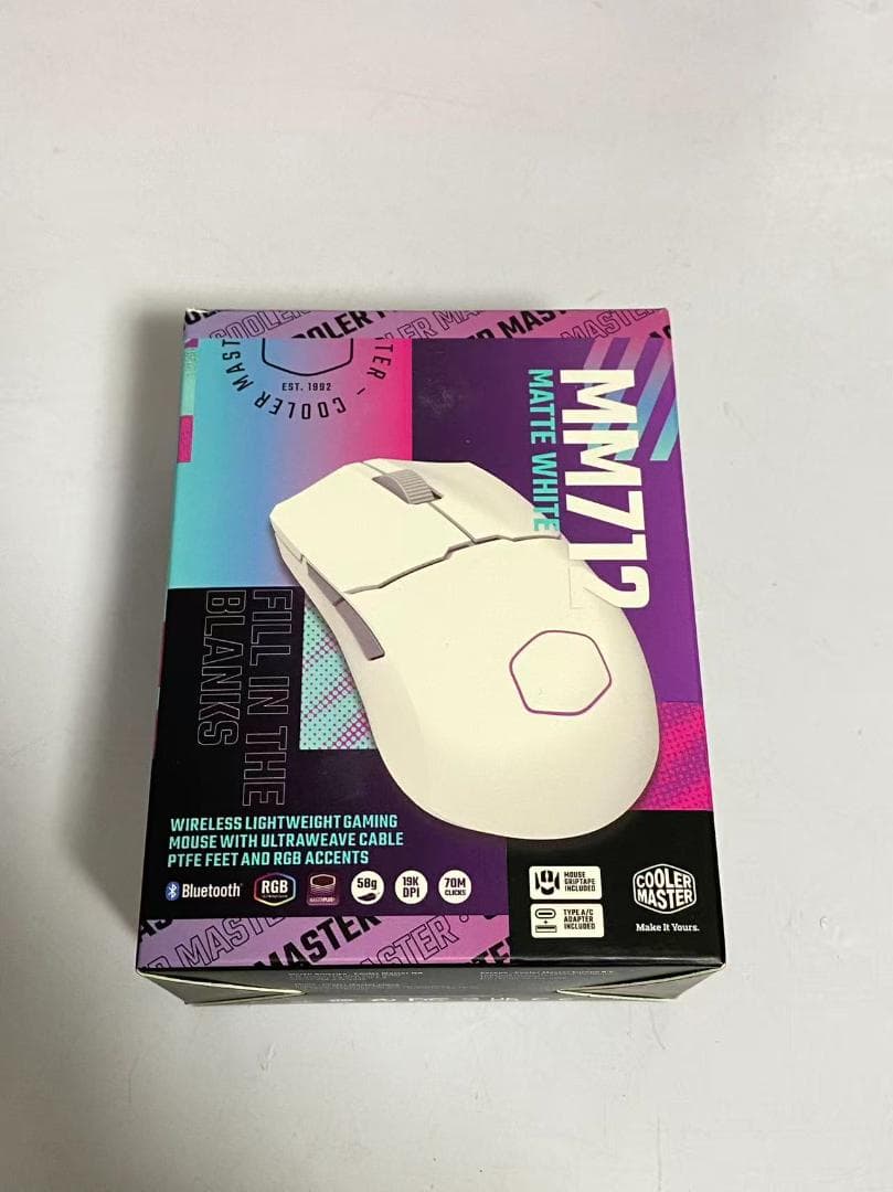 新品 Cooler Master 有線/無線 両対応 ゲーミングマウス 軽量