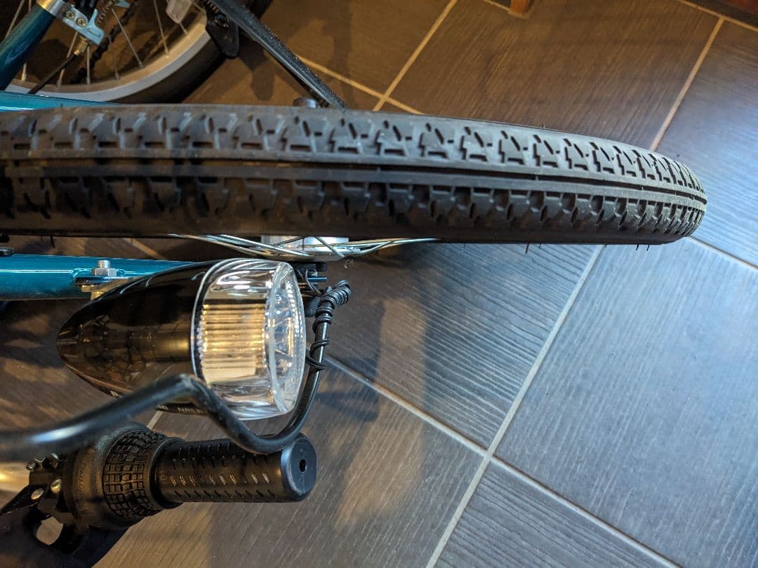 LUCENT 折りたたみ自転車 ブルーグリーン