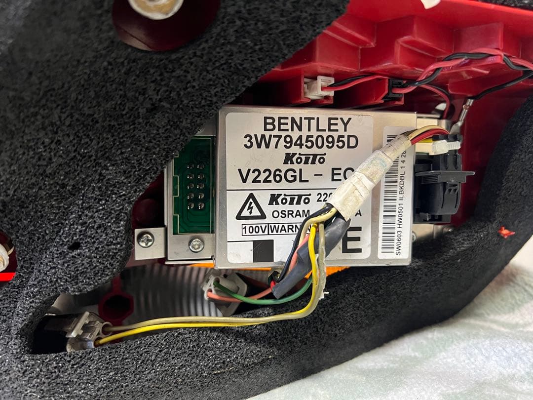 LED ベントレー コンチネンタルGT テールランプ 右左