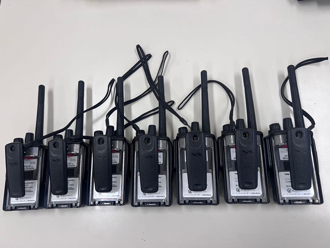 【デジタル簡易無線機VXD20】7台セット