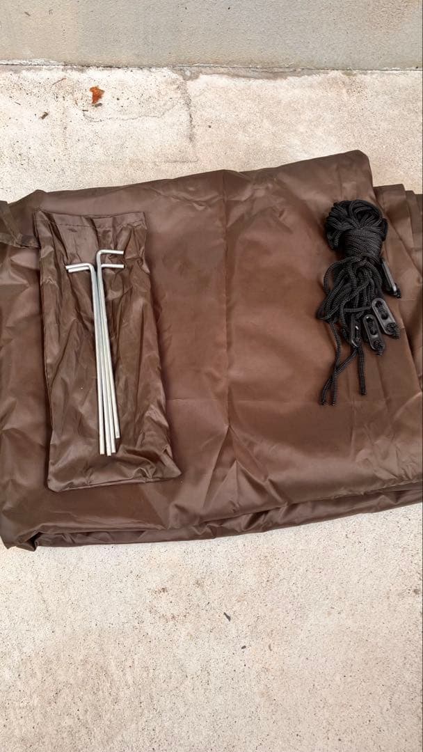 DD Tarp 3.5x3.5 ブラウン