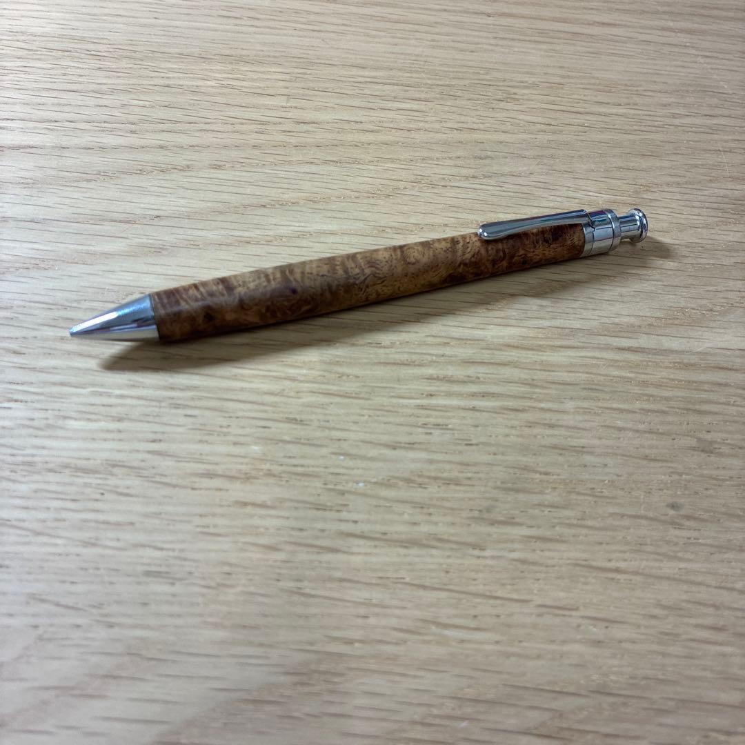 工房楔　花梨こぶ杢　シャープペンシル　0.5mm