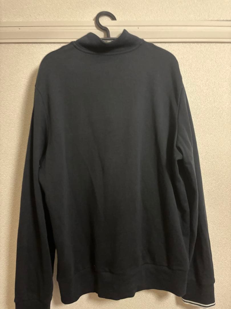 FRED PERRY ハーフジップトレーナー XL ネイビー