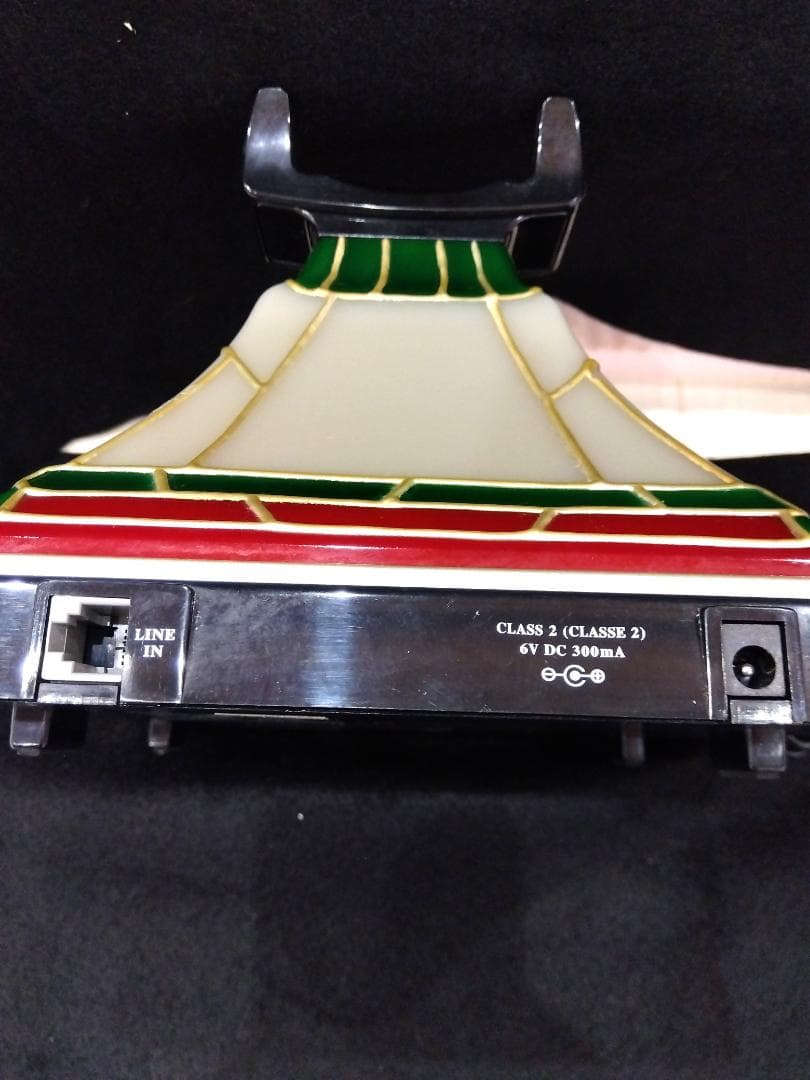 箱・取説ありコカコーラ ステンドグラス調 ビンテージ Coca-Cola 電話機