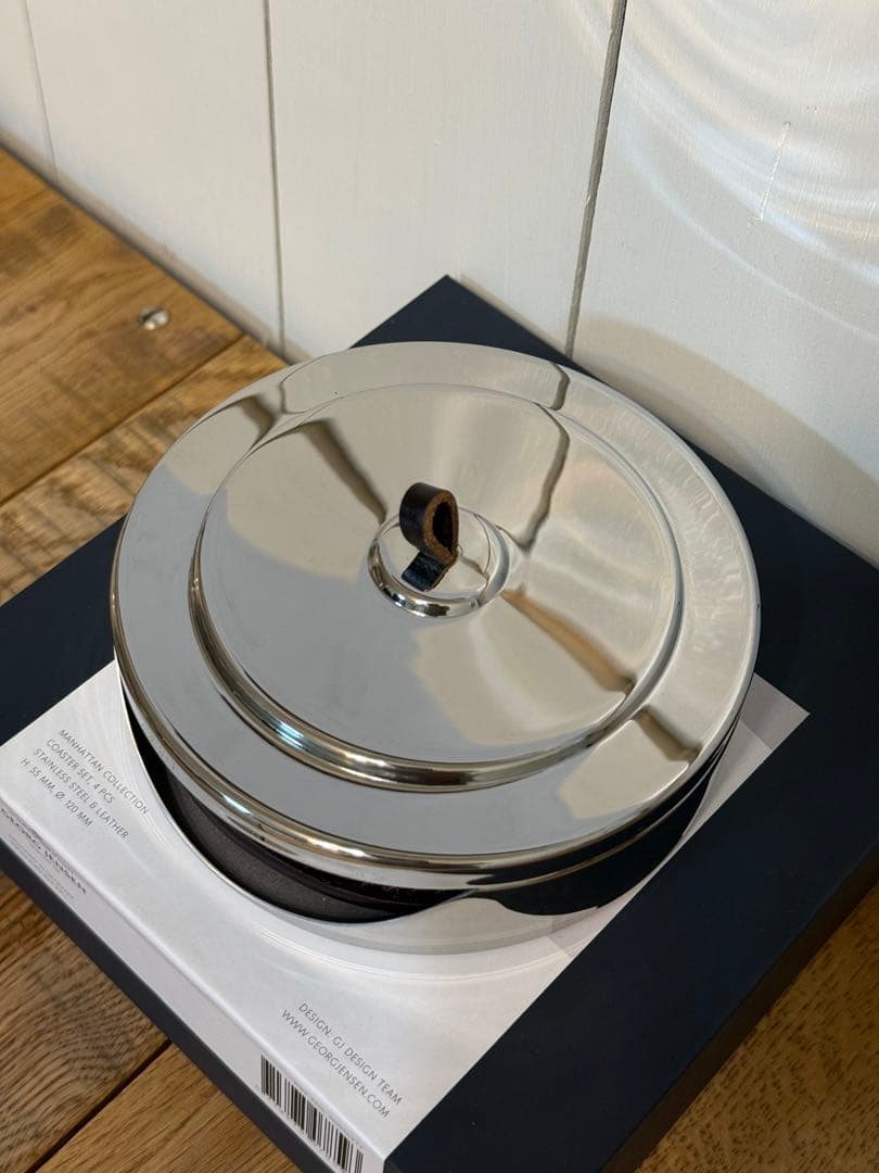 新品 ジョージジェンセン MANHATTAN コースター 4枚セット