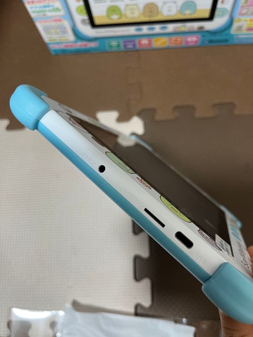 wi-fiでつながる！みんなとつながる！すみっこパッド 8インチ 【ブルー】