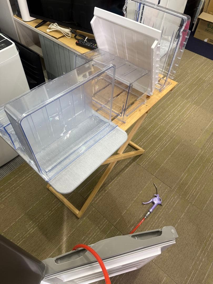 【洗浄消毒作業済】【美品】TCL 173L 冷凍冷蔵庫　F173BFN