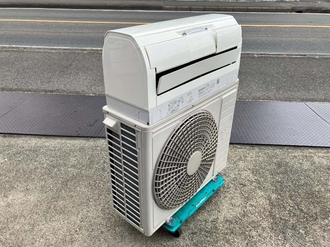 愛知岐阜/送料込★日立　5.6kWエアコン RAS-X56J2　18畳　20年製