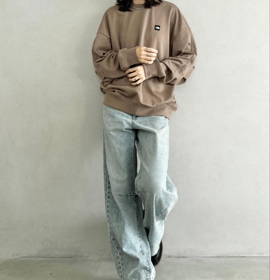 新品 THE NORTH FACE ルーズフィットスウェット 2XLサイズ