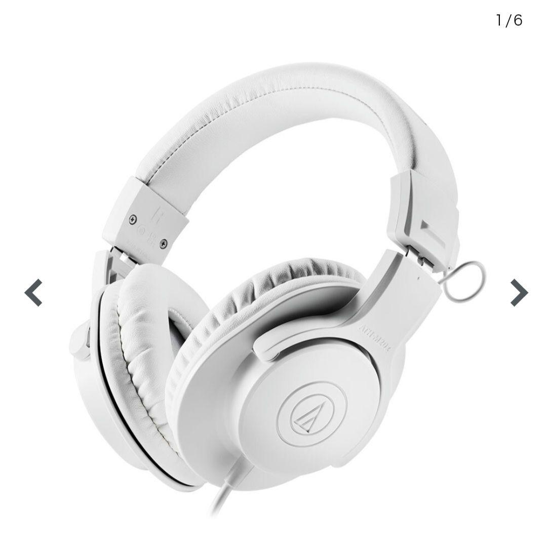 Audio-Technica ワイヤレスヘッドホン ATH-M20x WH