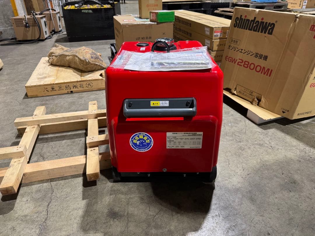 shindaiwa EGW2800MI 発電機 赤