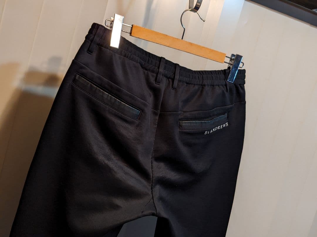セントアンドリュース　超ストレッチ　ロングパンツ　ジャージ　ジョガーパンツ　風