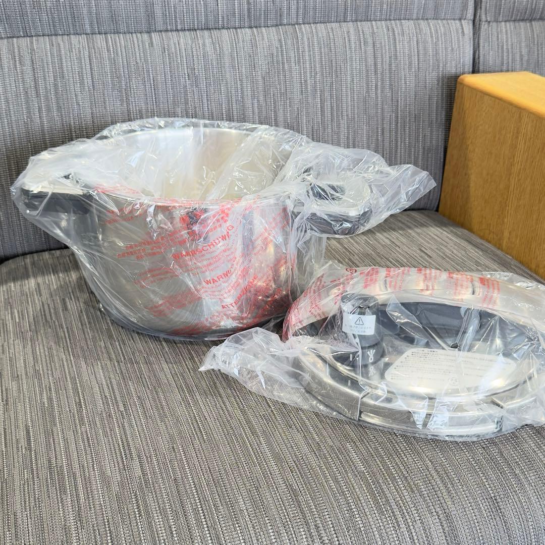 マイヤー(Meyer) 圧力鍋 超高圧力鍋 ステンレス IH対応 ワンタッチ開閉