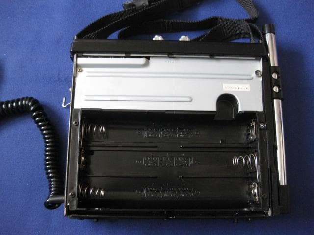 市民ラジオ　合法CB機　0.5W　RJ-580D　マイクPTT方式