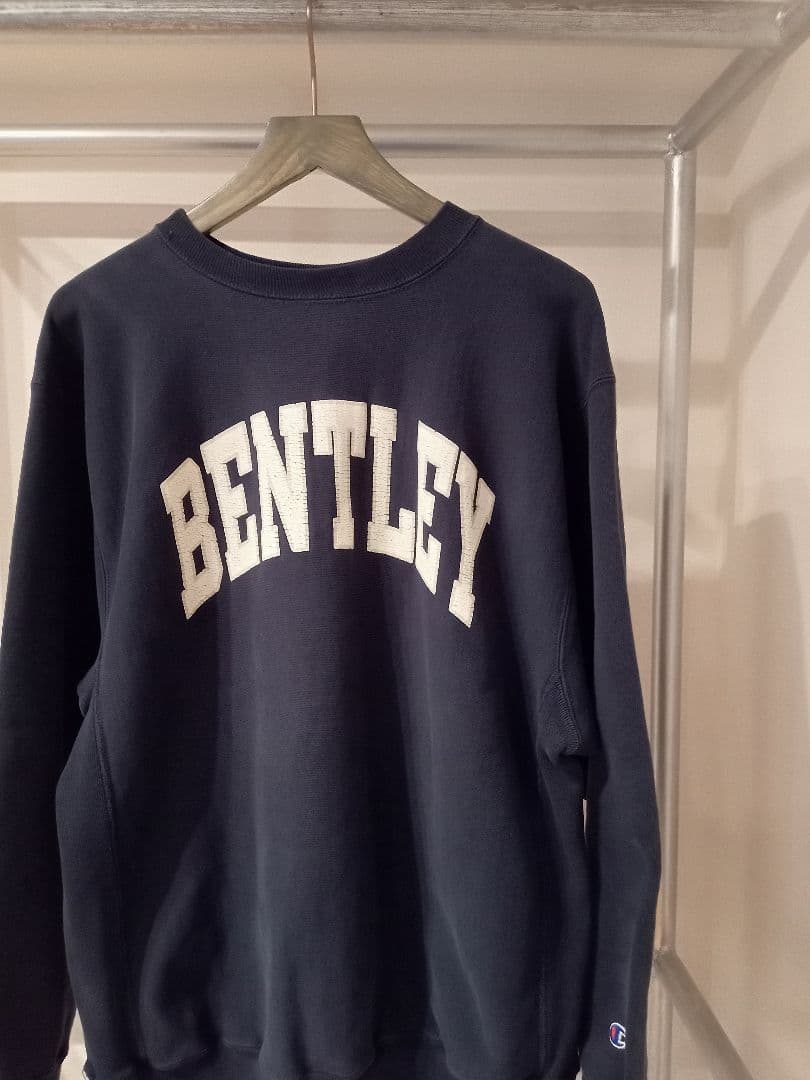 90s 古着　チャンピオン　リバースウィーブ　スウェット　ネイビー　XL