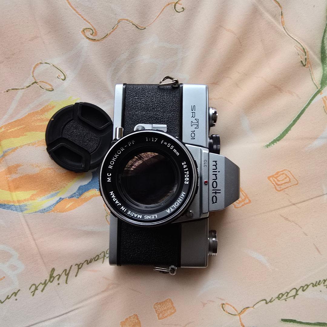 Minolta SR-T 101 55㎜　F1.7 フィルム一眼レフカメラ