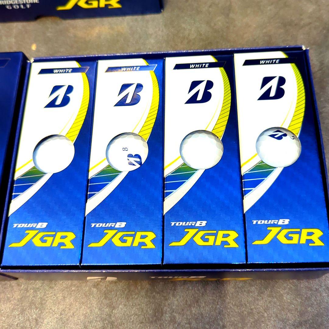 新品★★ブリヂストン TOUR B JGR ホワイト ゴルフボール 12個×5箱
