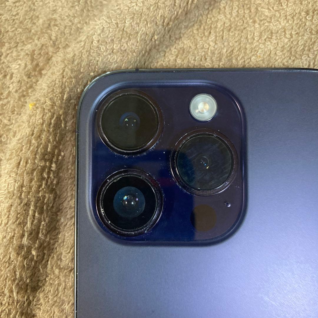 iPhone 14 Pro 128GBパープル バッテリー100% 普通に使える