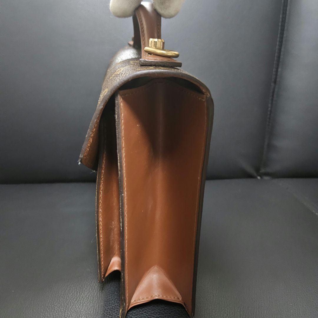 【美品】ルイ・ヴィトン モノグラム モンソー 2way ミニビジネスバック
