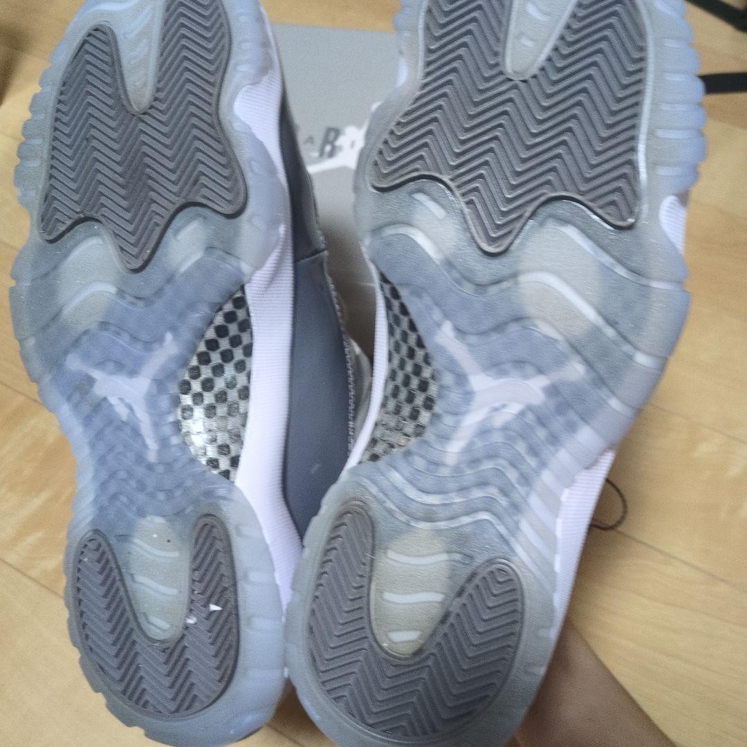 Air Jordan 11 グレー シューズ(男性用)おまけつき！