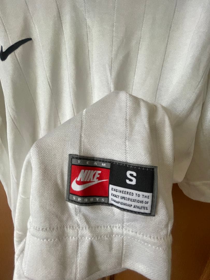 NIKE ナイキ ゲームシャツ USA製 90s ヴィンテージ S 白黒