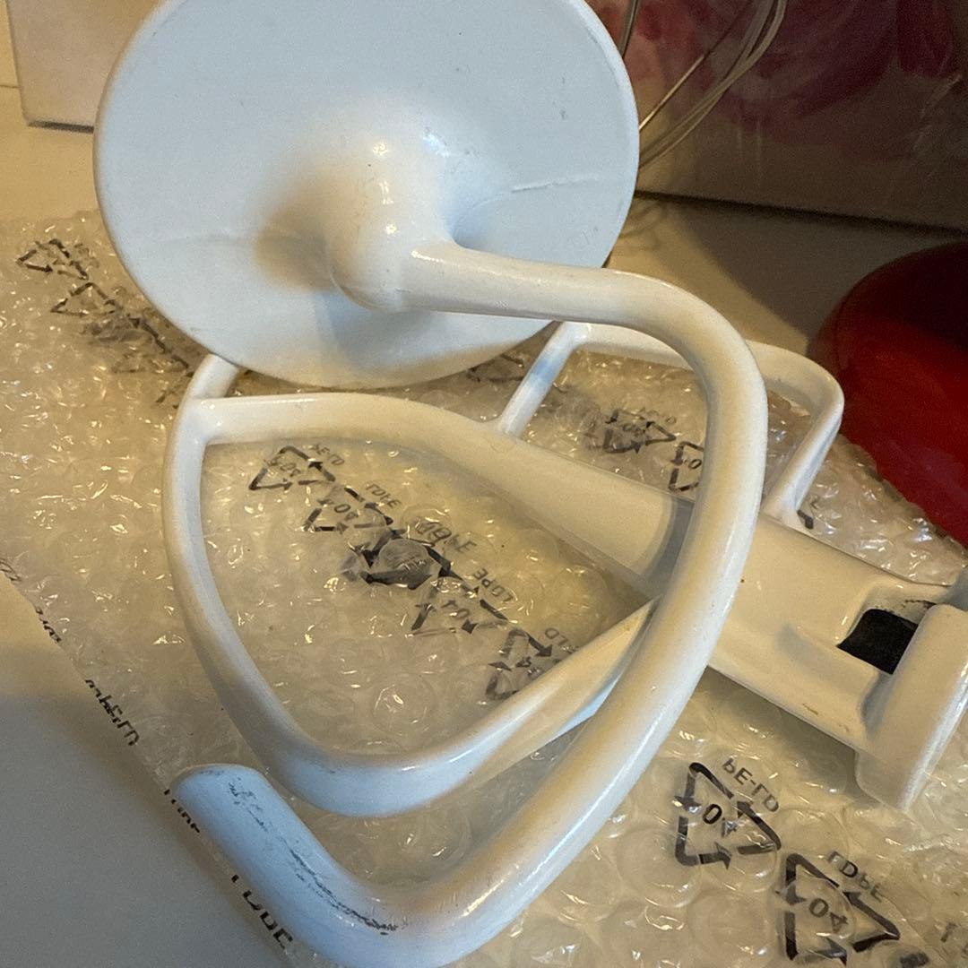 KitchenAid スタンドミキサー 9KSM95ER 赤