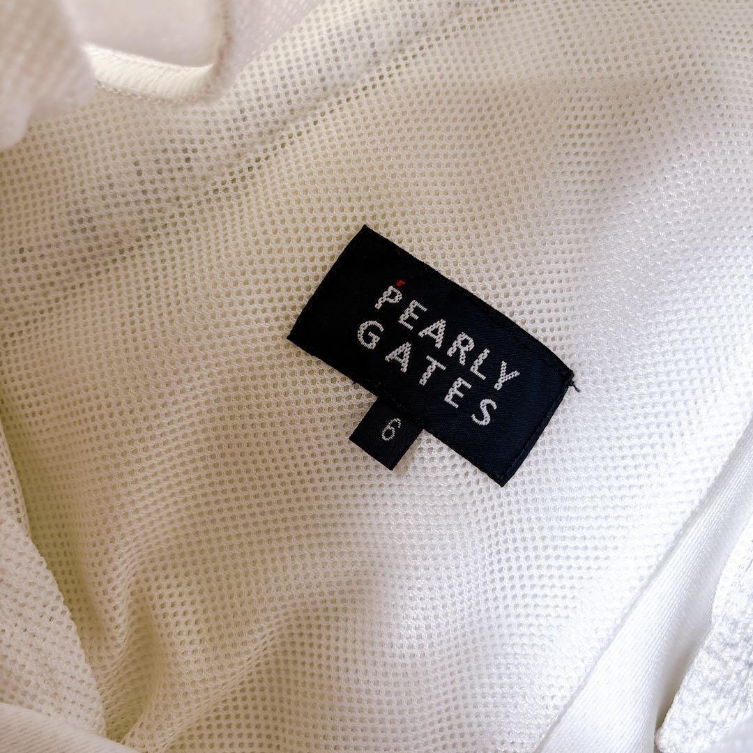 【サイズ6】 パーリーゲイツ　ロングパンツ　ゴルフ　メンズ　大きめ　オフホワイト