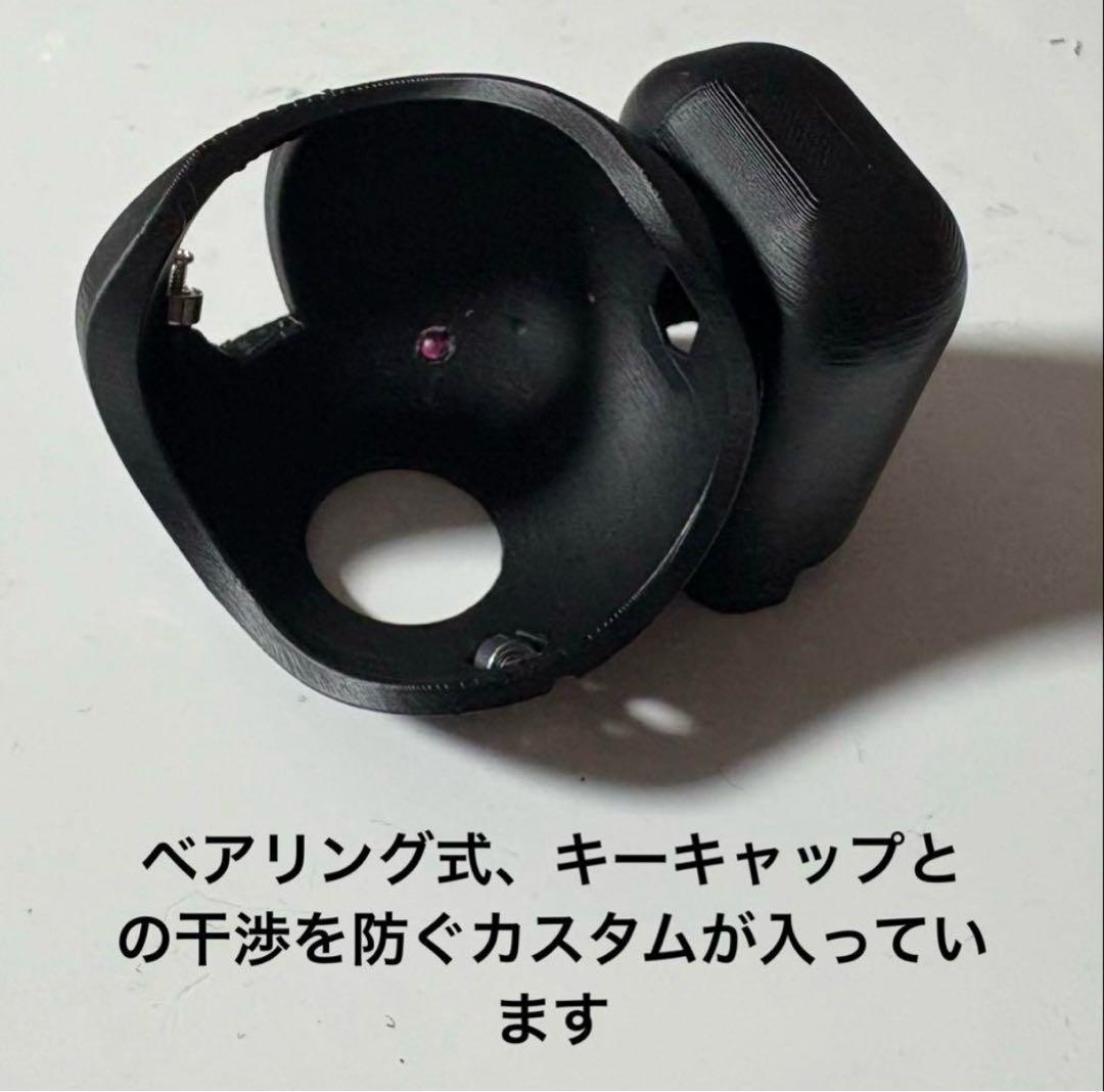ロープロ無線Keyball39 ブラック 書斎モデル