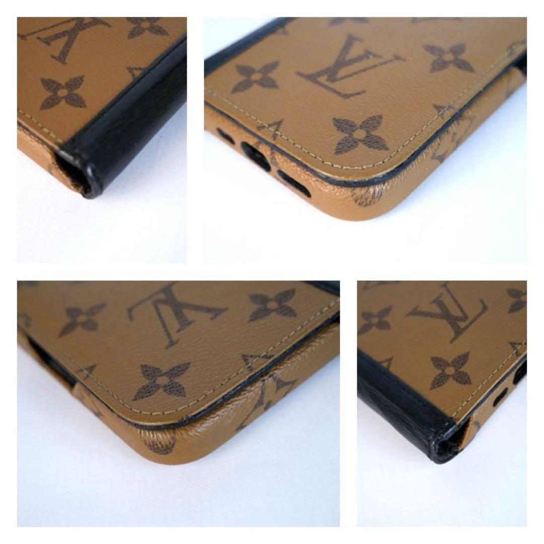 ✨美品✨ルイヴィトン モノグラム リバース フォリオ iPhone14Pro