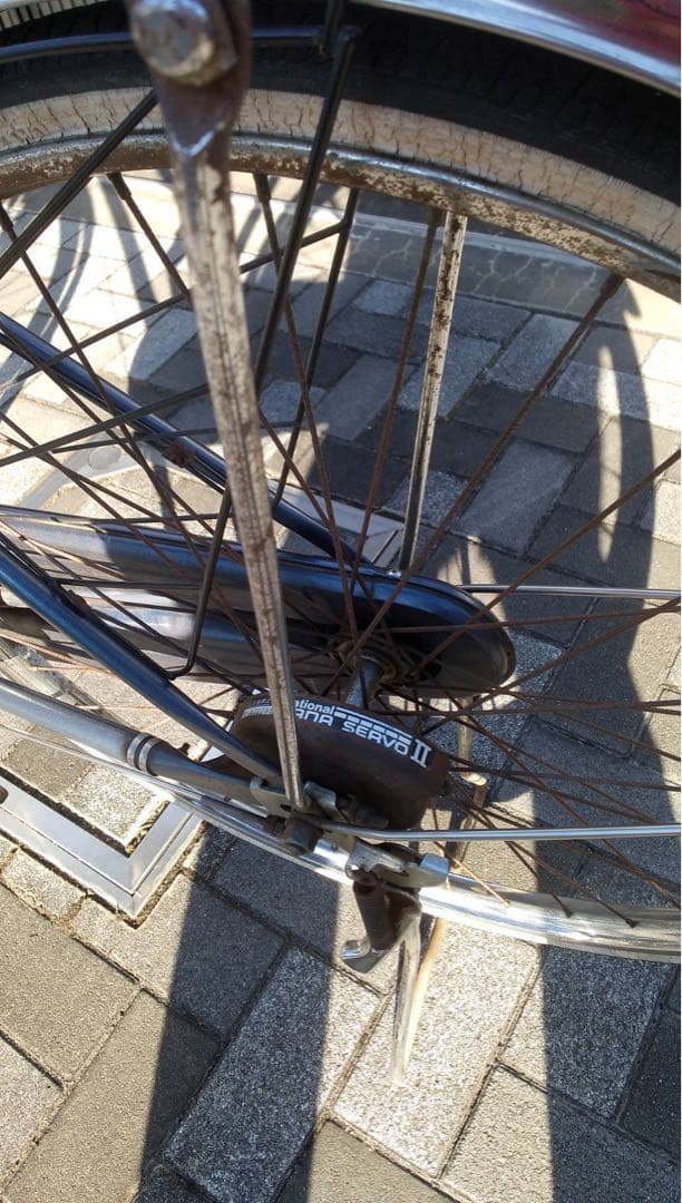 National ビンテージサイクル 前バスケット付き