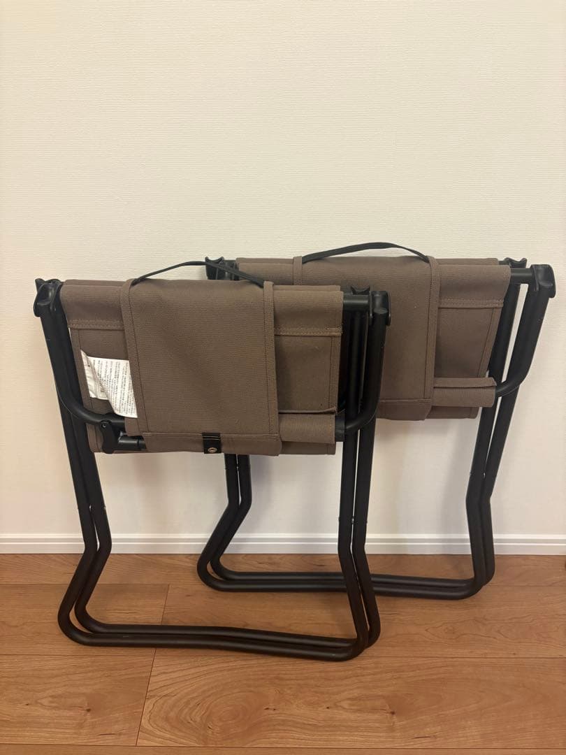  PEAK スノーピーク　FDチェアワイド グレー　2個セット