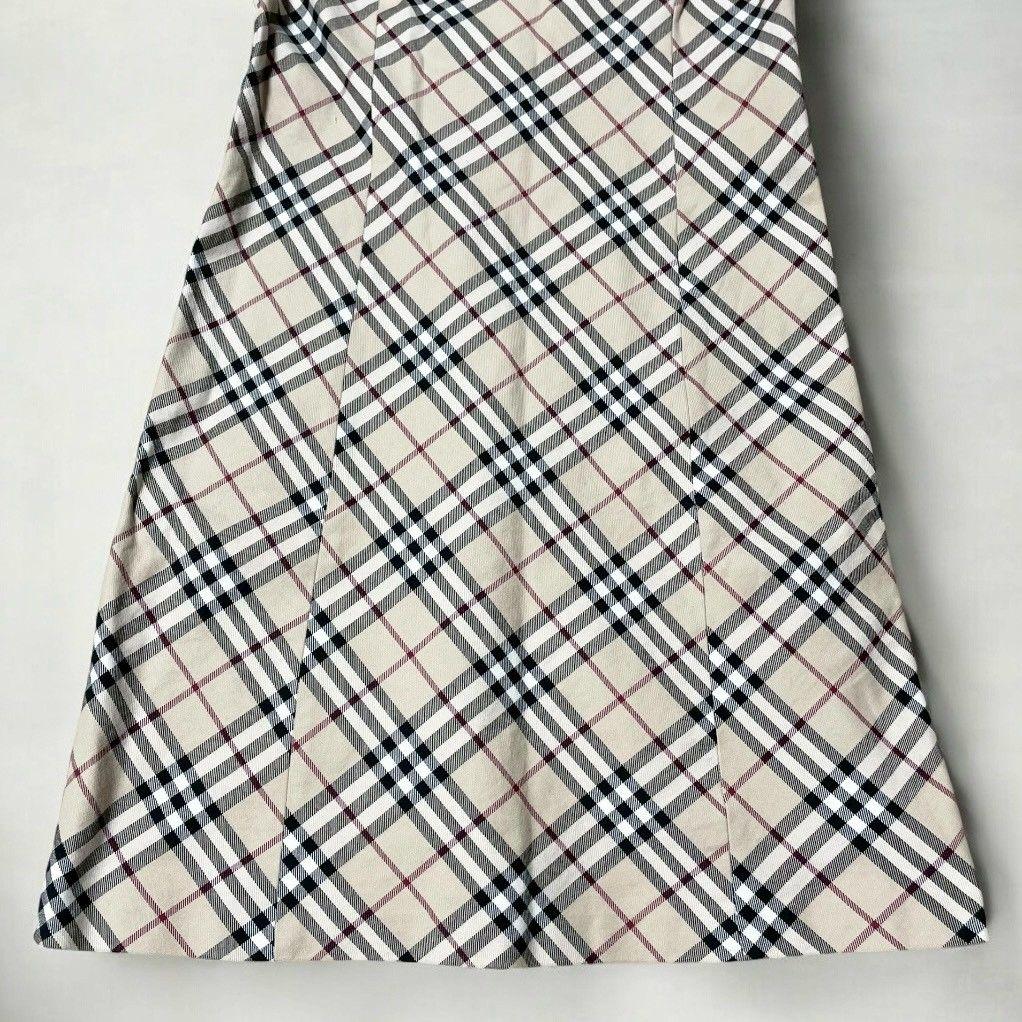 バーバリーブルーレーベル　ノバチェック　ワンピース　ノースリーブ 38
