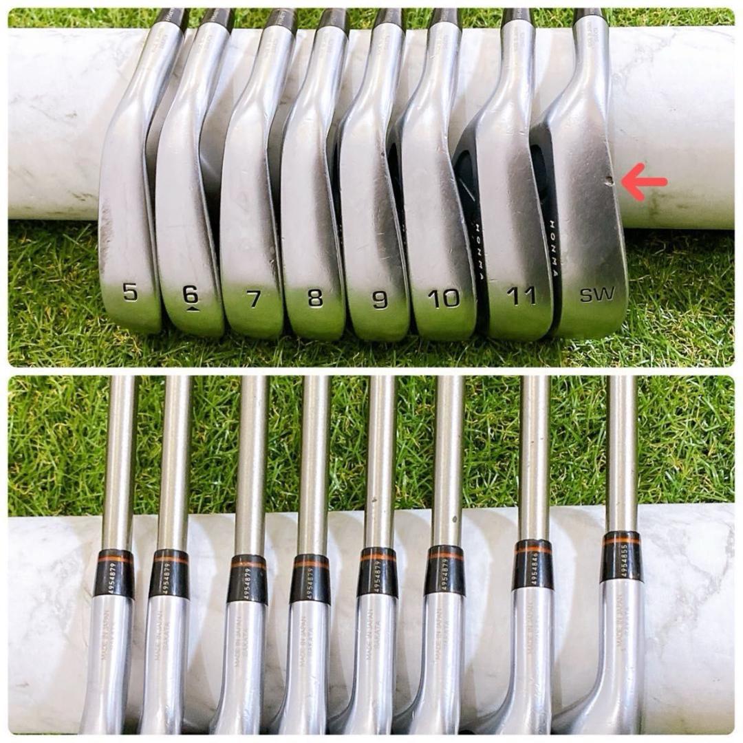 レフティ HONMA ATHPORT e+ ホンマ メンズアイアン 8本 左 R