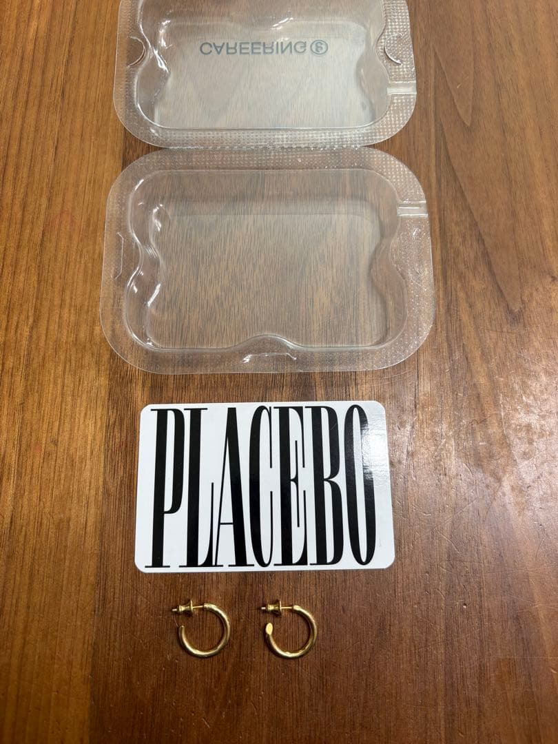 キャリアリング　301 PLACEBO ゴールド 両耳