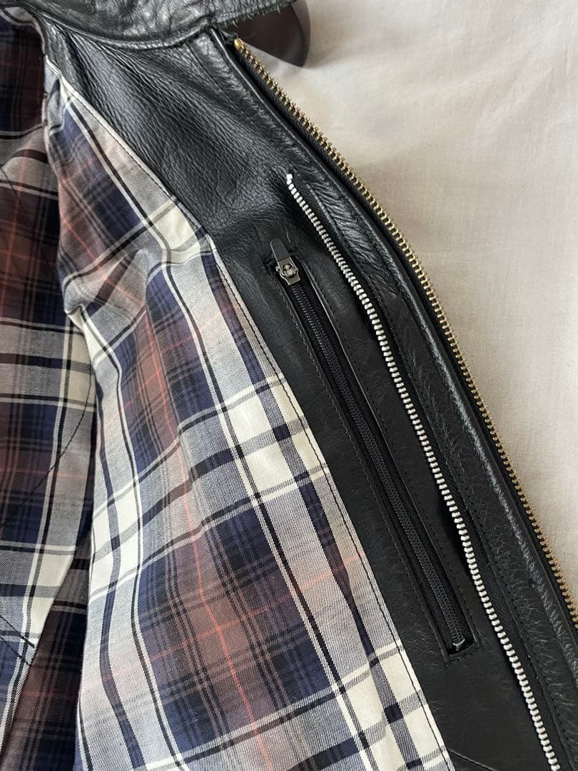 クシタニ　K0675 スタンドカラージャケット　Wファスナー改　Lサイズ　美品