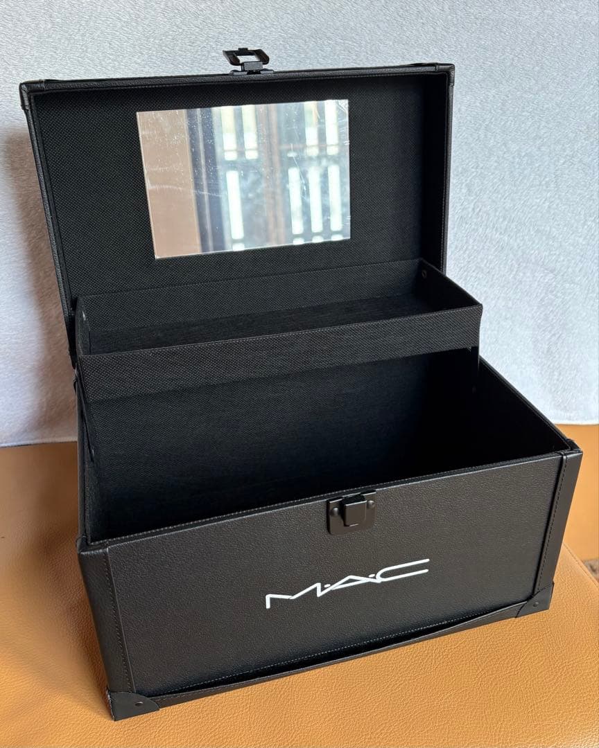 MAC メイクアップケース ボックス バッグ 収納 ケース ２段 未開封 箱入