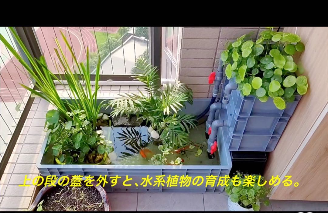45w水中ポンプ付き 水槽用万能フィルター 万能濾過槽　 外部式飼育濾過器装置